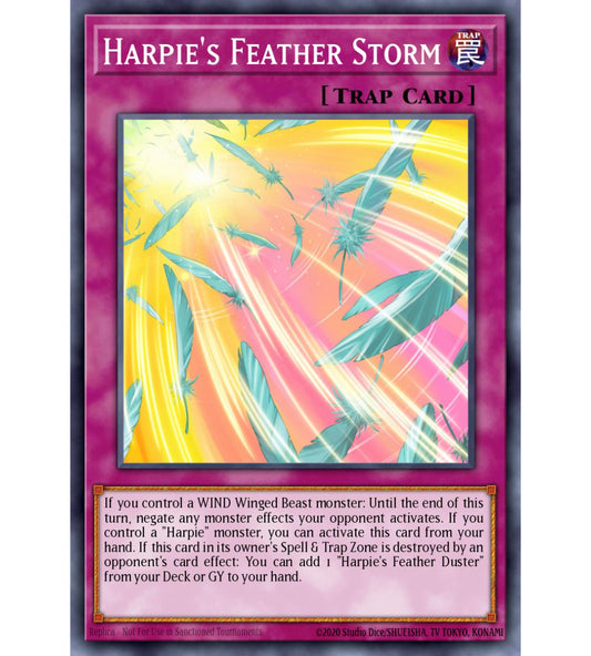 Harpie's Feather Storm - Ultra Rare - RA01-EN073