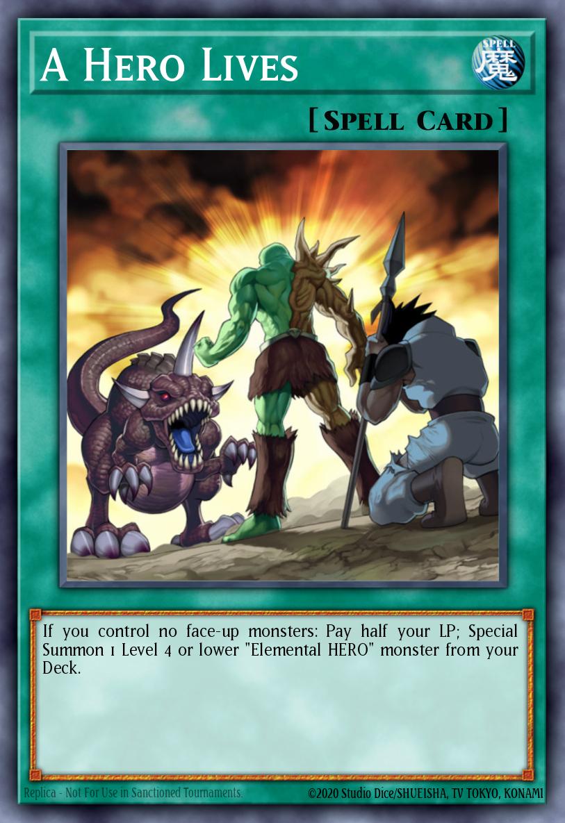A Hero Lives - RA04-EN087 - Super Rare