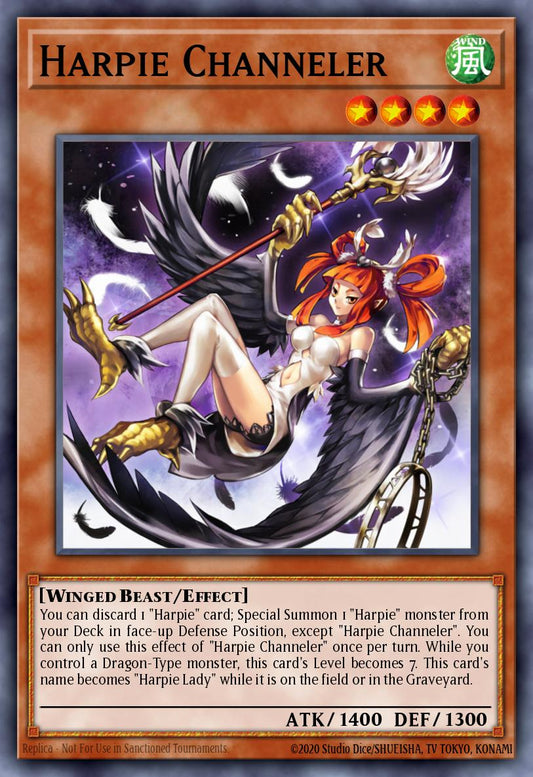 Harpie Channeler - RA04-EN207 - Platinum Secret Rare