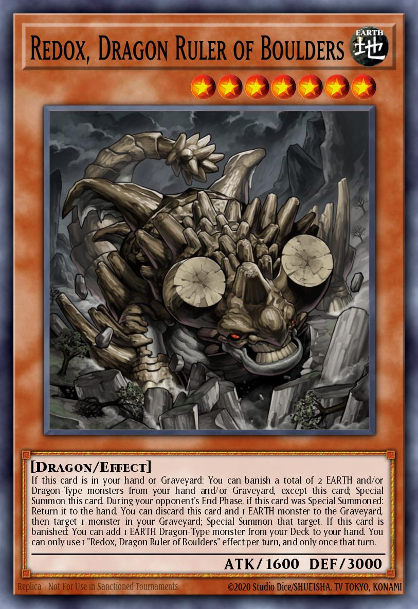 Redox, Dragon Ruler of Boulders - RA03-EN008 - Super Rare