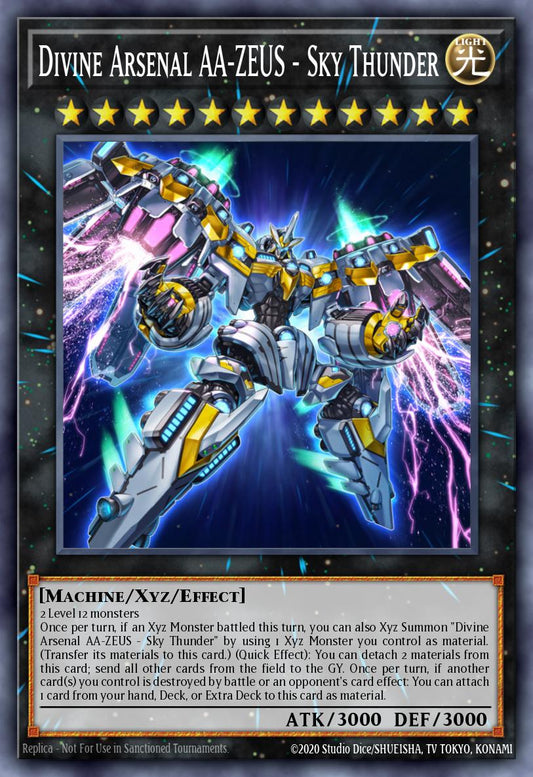 Divine Arsenal AA-ZEUS - Sky Thunder - MAMO-EN035 - Secret Rare