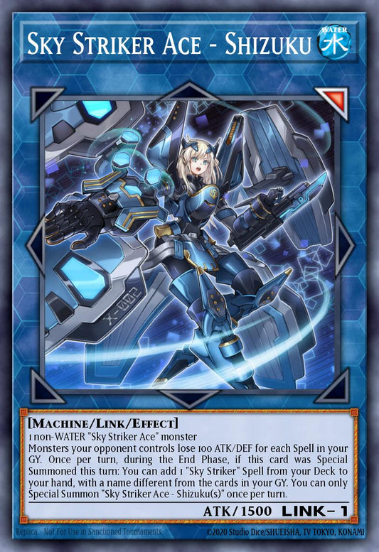 Sky Striker Ace - Shizuku - Common
