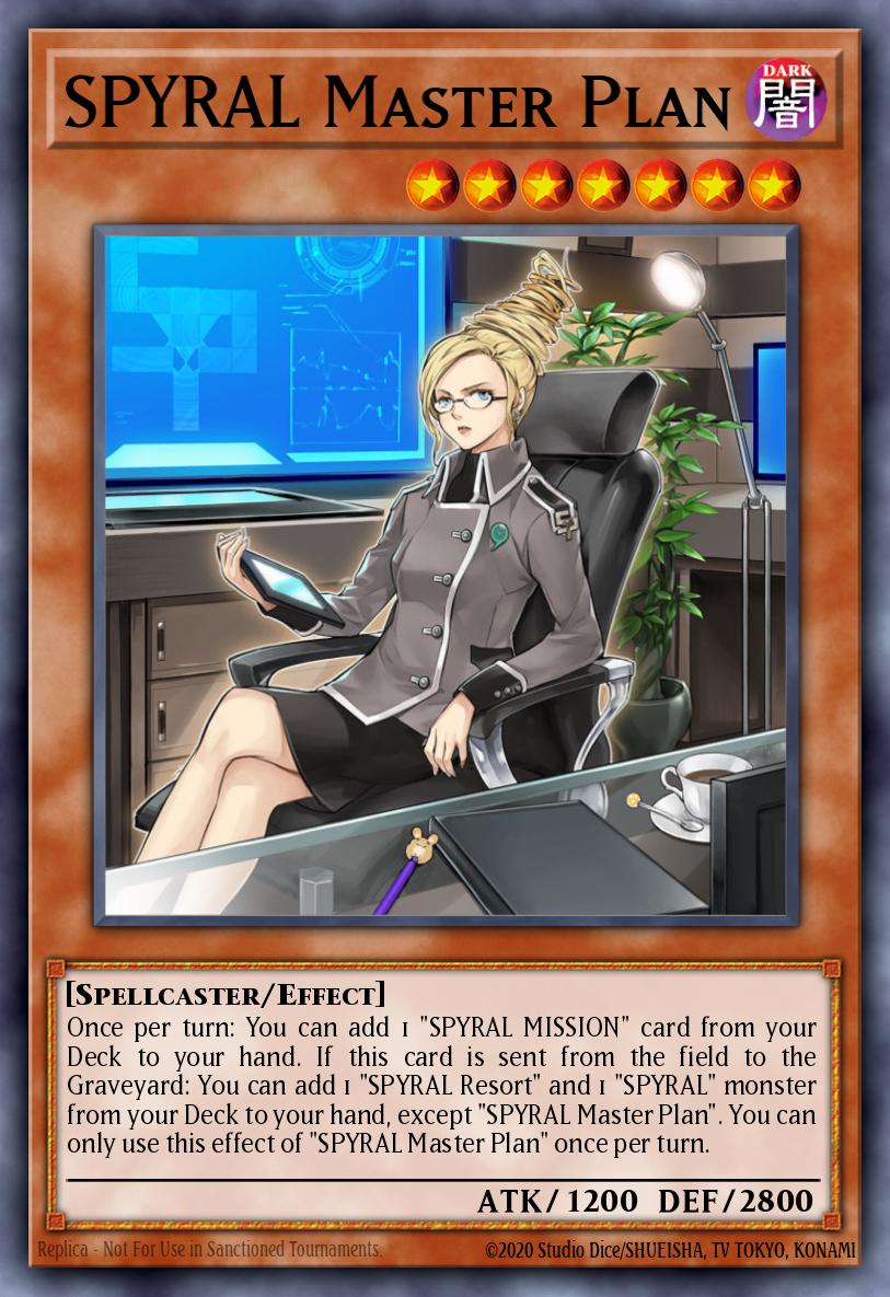SPYRAL Master Plan - RA04-EN276 - Platinum Secret Rare