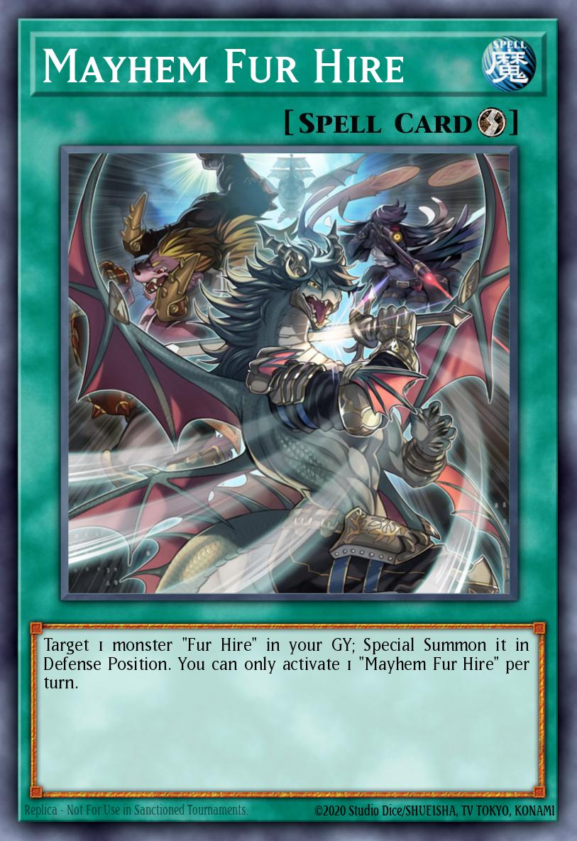 Mayhem Fur Hire - MZMU-EN115 - Rare