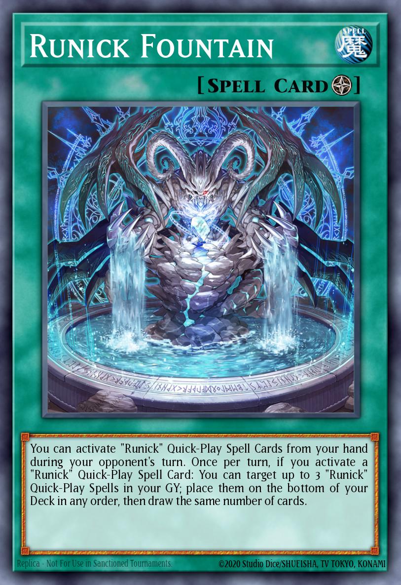 Runick Fountain - RA04-EN296 - Platinum Secret Rare