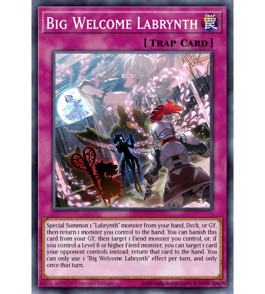 Big Welcome Labrynth Collector's Rare RA04-EN104