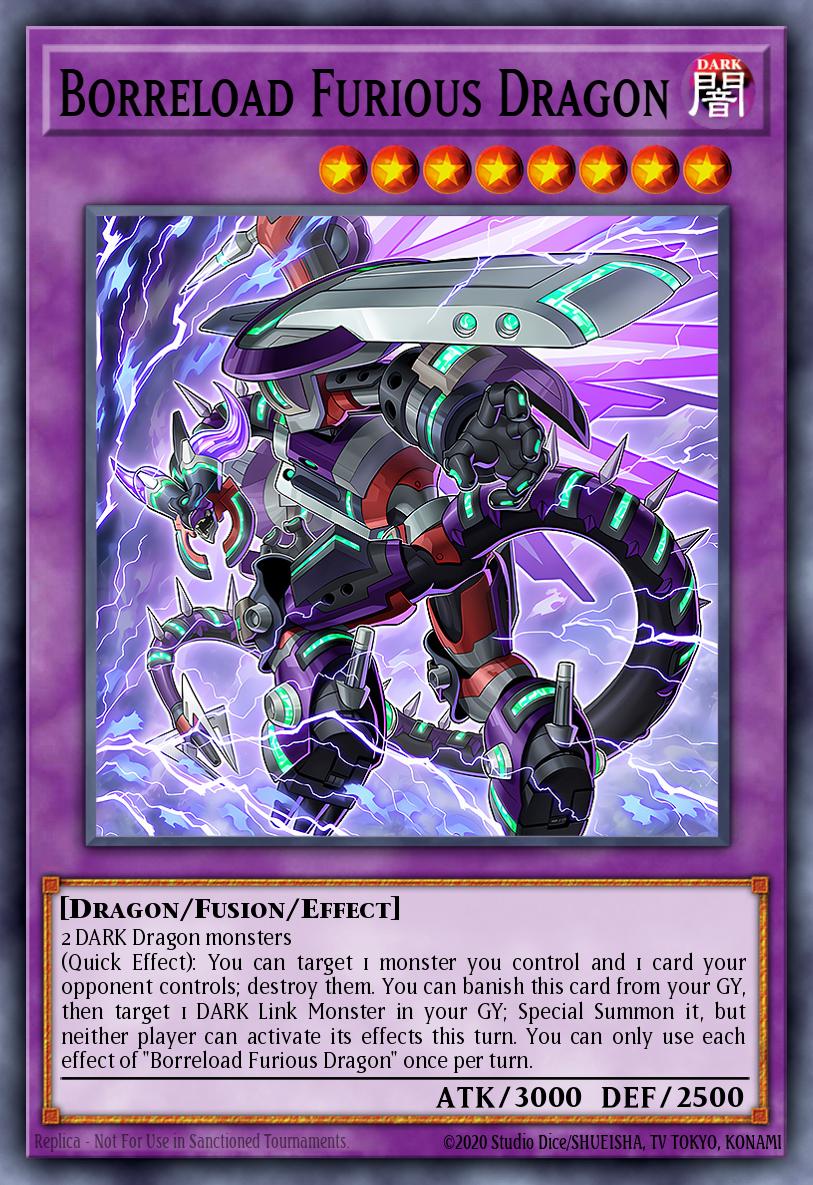 Borreload Furious Dragon - MZMU-EN099 - Rare