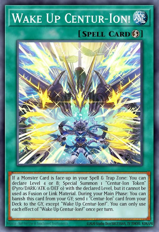 Wake Up Centur-Ion! - MP25-EN074 - Prismatic Secret Rare