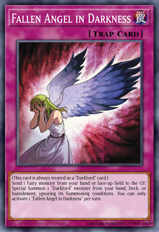 Fallen Angel in Darkness - BLGG-EN031 - Secret Rare