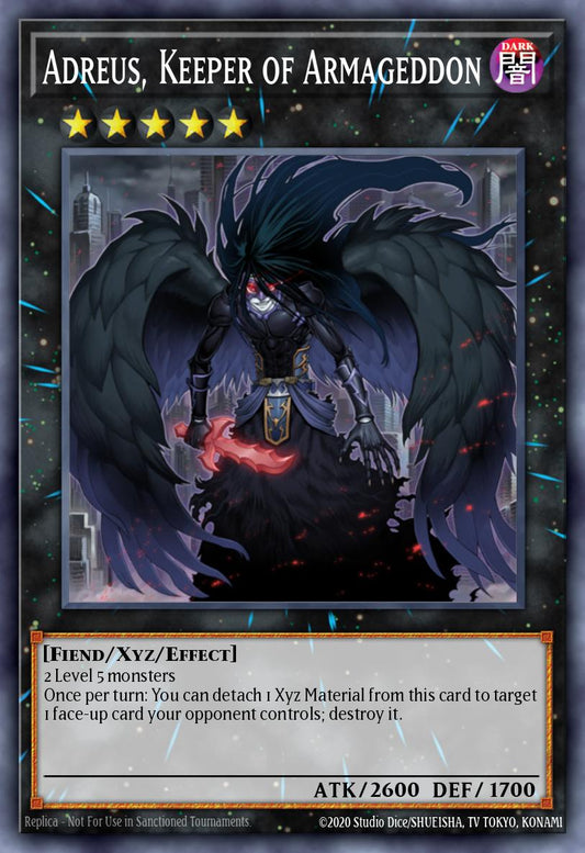 Adreus, Keeper of Armageddon - BLGG-EN096 - Secret Rare
