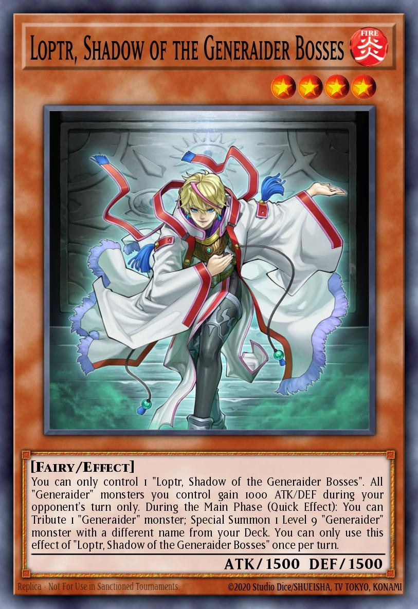 Loptr, Shadow of the Generaider Bosses - RA05-EN016 - Super Rare