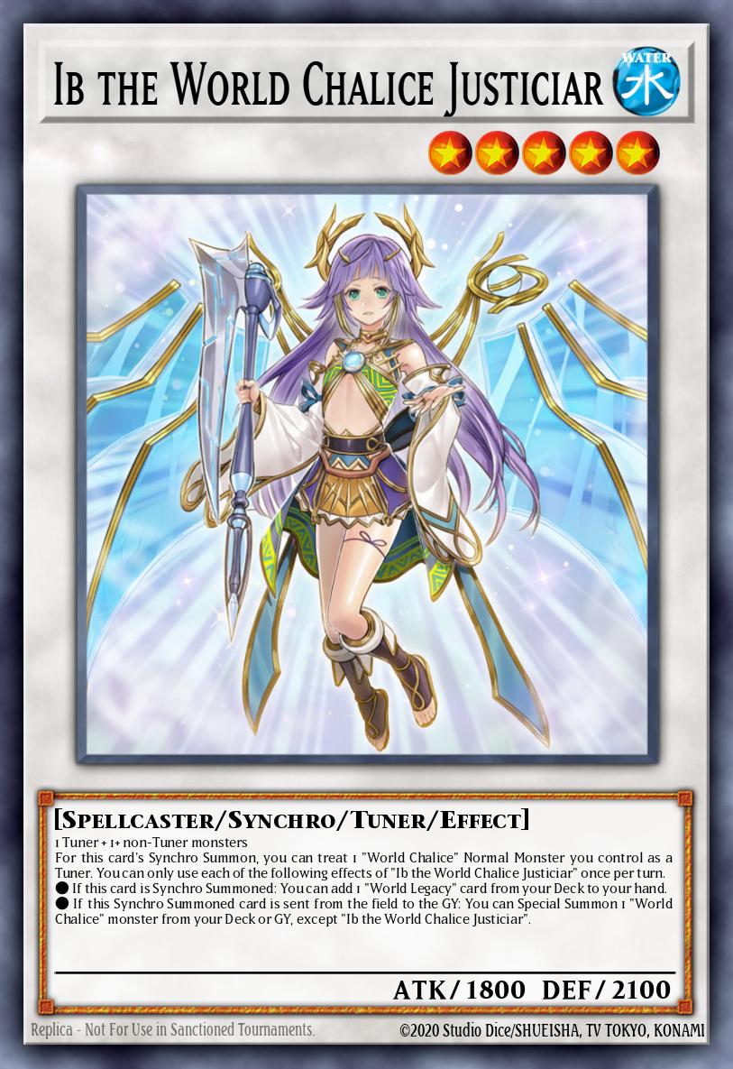 Ib the World Chalice Justiciar - MAMO-EN034 - Secret Rare
