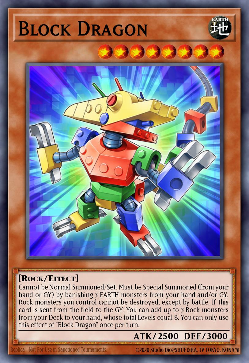 Block Dragon - RA04-EN268 - Platinum Secret Rare