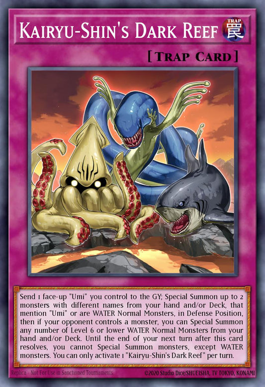 Kairyu-Shin's Dark Reef - LED9-EN022 - Rare