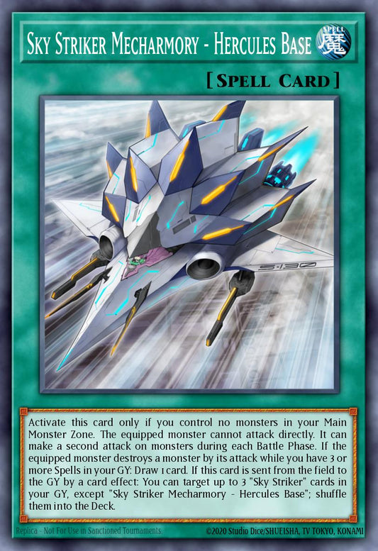 Sky Striker Mecharmory - Hercules Base - Common