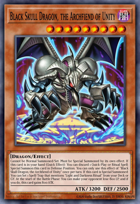 Black Skull Dragon, the Archfiend of Unity - BETB-EN026 - Super Rare
