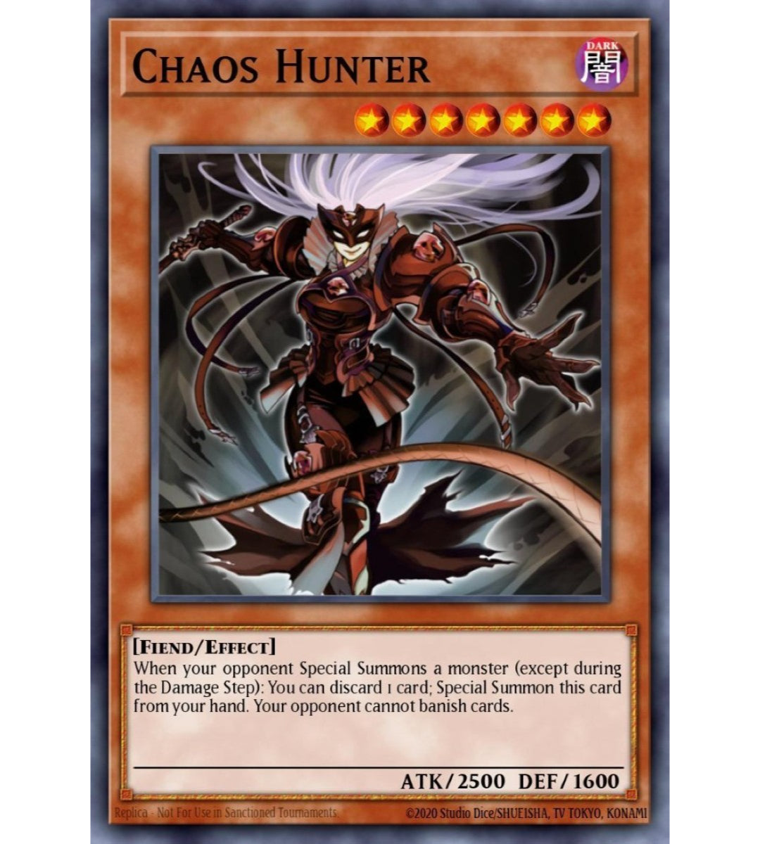 Chaos Hunter Super Rare RA02-EN007