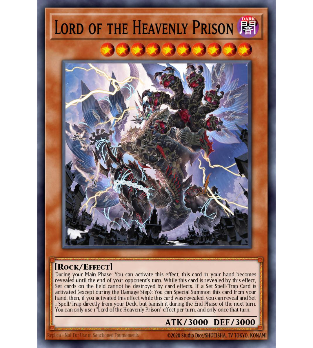 Lord of the Heavenly Prison - Ultra Rare - CH02-EN021