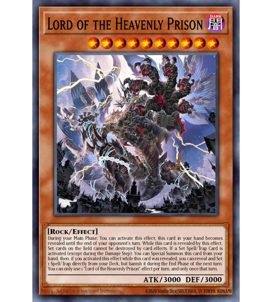 Lord of the Heavenly Prison - Ultra Rare - CH02-EN021