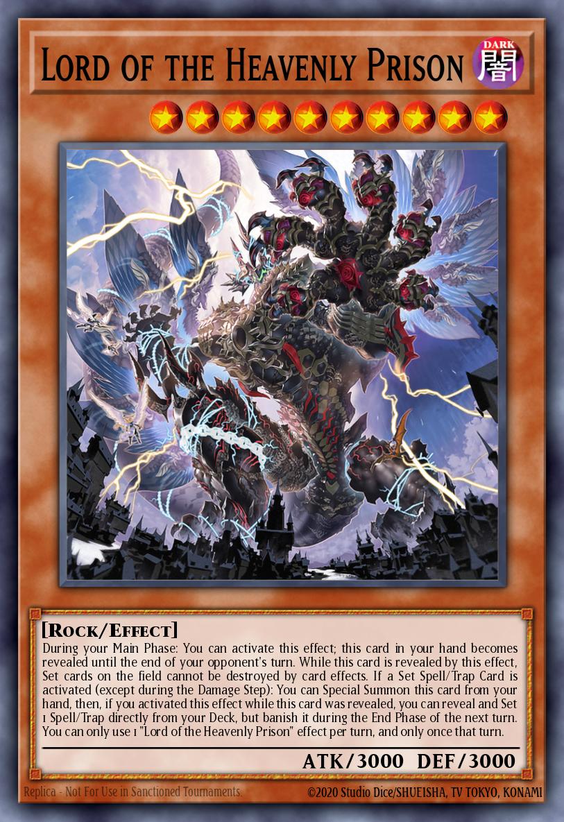 Lord of the Heavenly Prison - RA03-EN029 - Super Rare