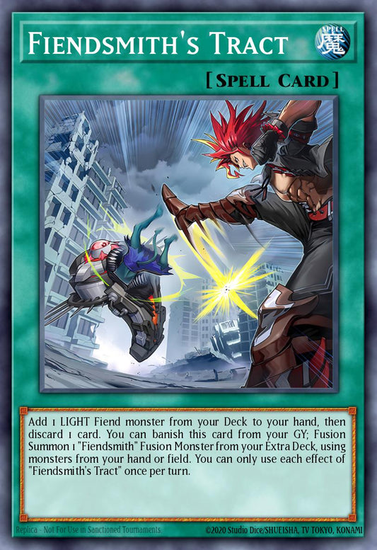 Fiendsmith's Tract - MP25-EN093 - Prismatic Secret Rare