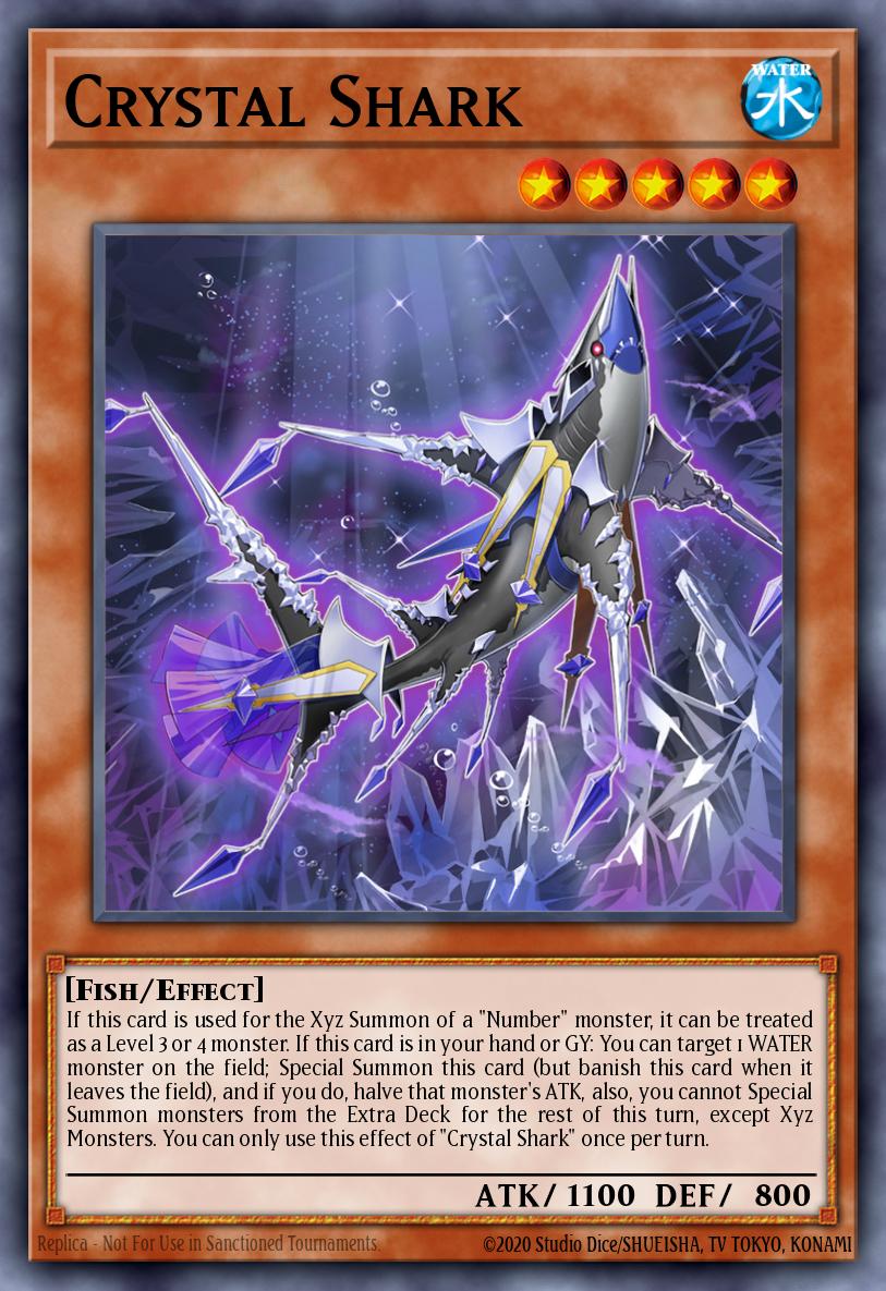 Crystal Shark - LED9-EN002 - Super Rare