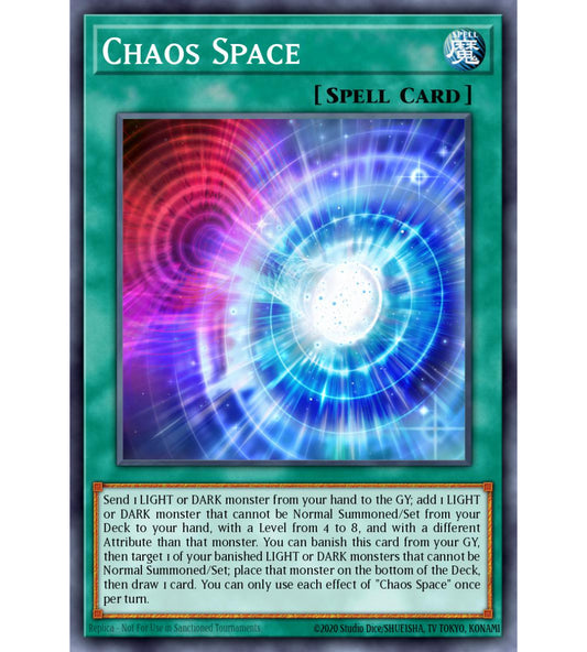 Chaos Space Secret Rare RA01-EN065