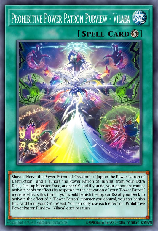 Prohibitive Power Patron Purview - Vilaea - CORI-EN055 - Common