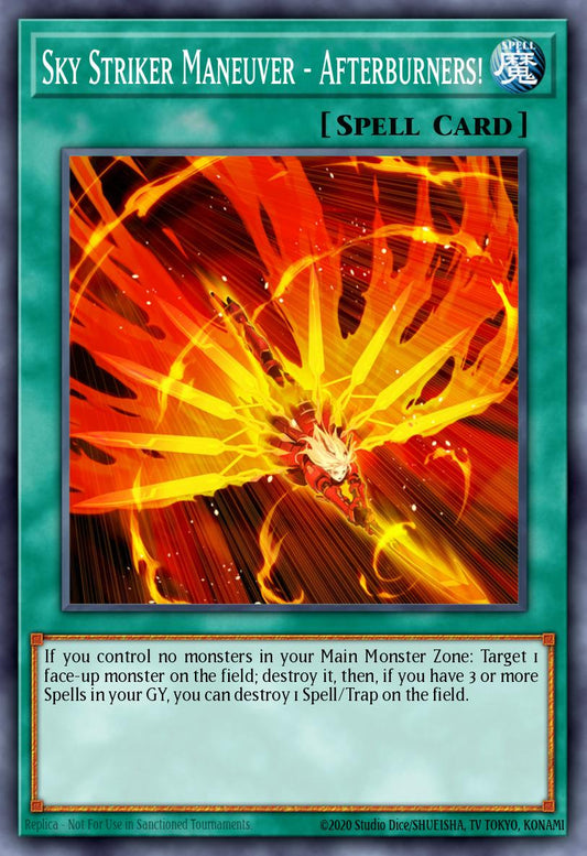 Sky Striker Maneuver - Afterburners! - Common