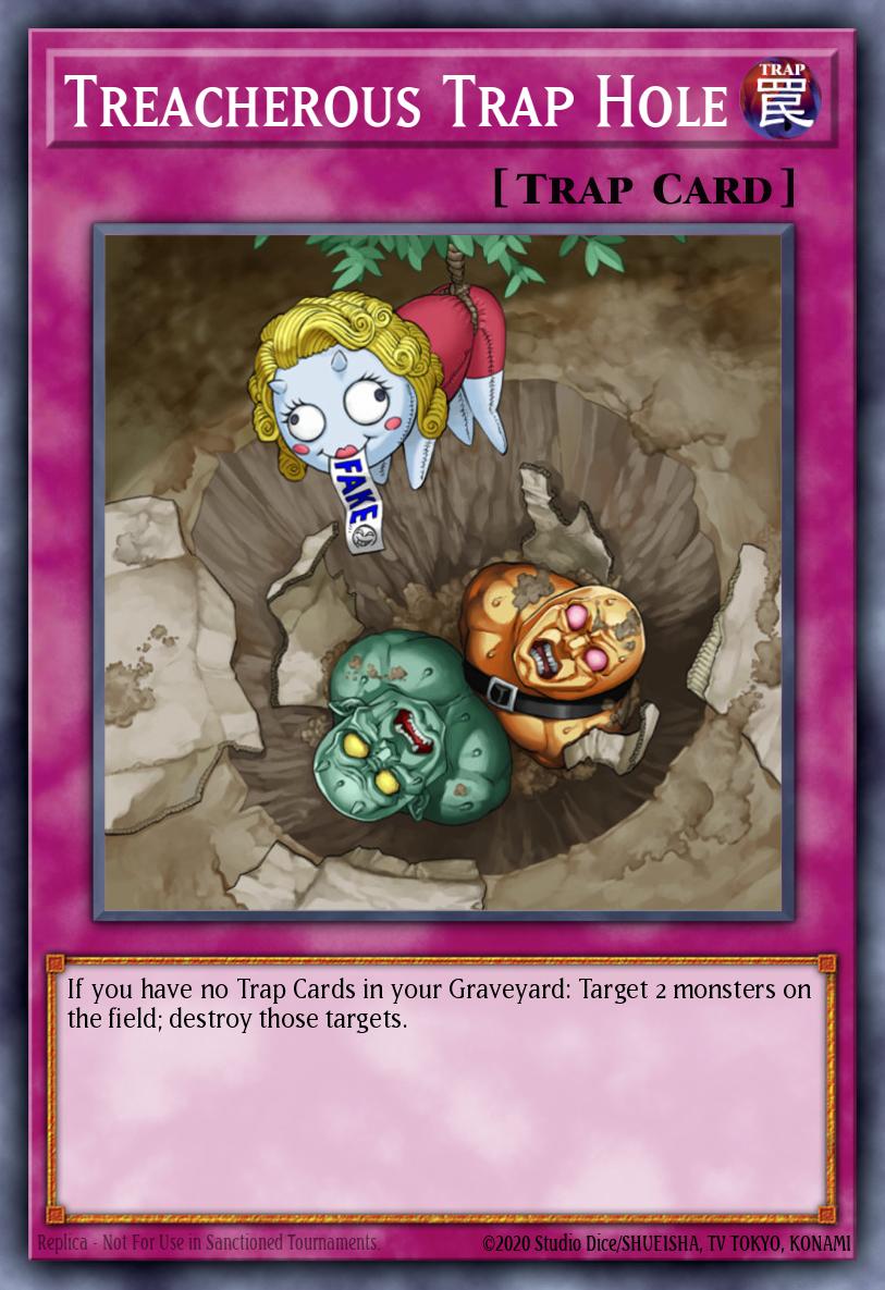 Treacherous Trap Hole - MAMO-EN114 - Ultra Rare