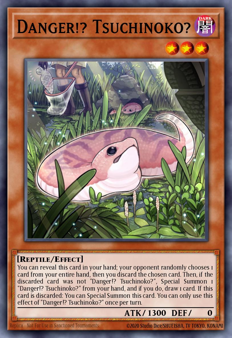 Danger!? Tsuchinoko? - RA04-EN027 - Super Rare