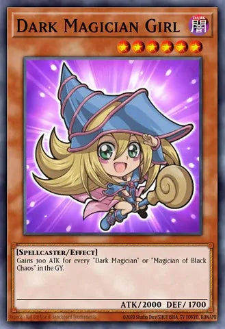 Dark Magician Girl (Chibi Art) - Secret Rare