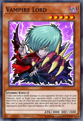 Vampire Lord (Chibi Art) - Secret Rare