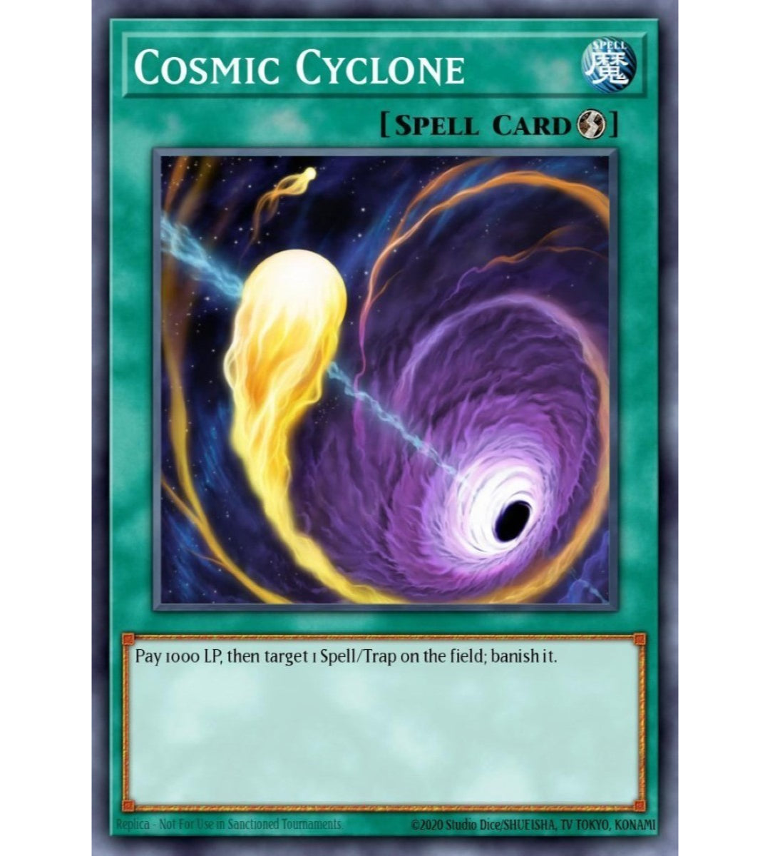 Cosmic Cyclone Ultra Rare RA02-EN061