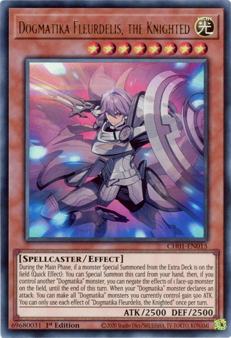 Dogmatika Fleurdelis, the Knighted - Ultra Rare - CH01-EN015