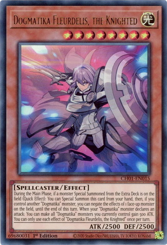 Dogmatika Fleurdelis, the Knighted - Ultra Rare - CH01-EN015
