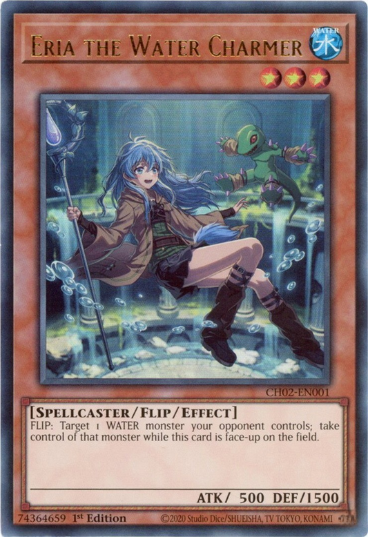 Eria the Water Charmer - Ultra Rare - CH02-EN001