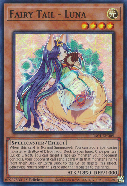 Fairy Tail - Luna Secret Rare RA01-EN009