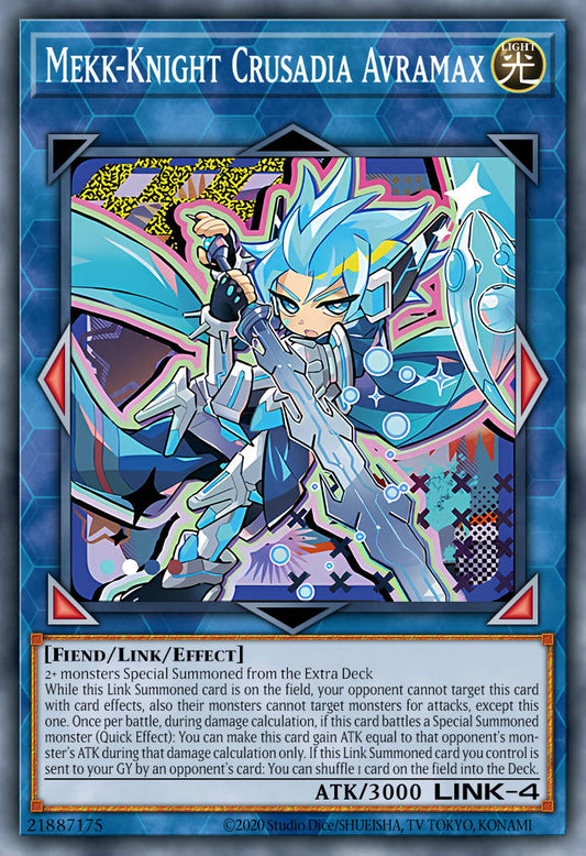 Mekk-Knight Crusadia Avramax - MAMO-EN037 - Ultra Rare