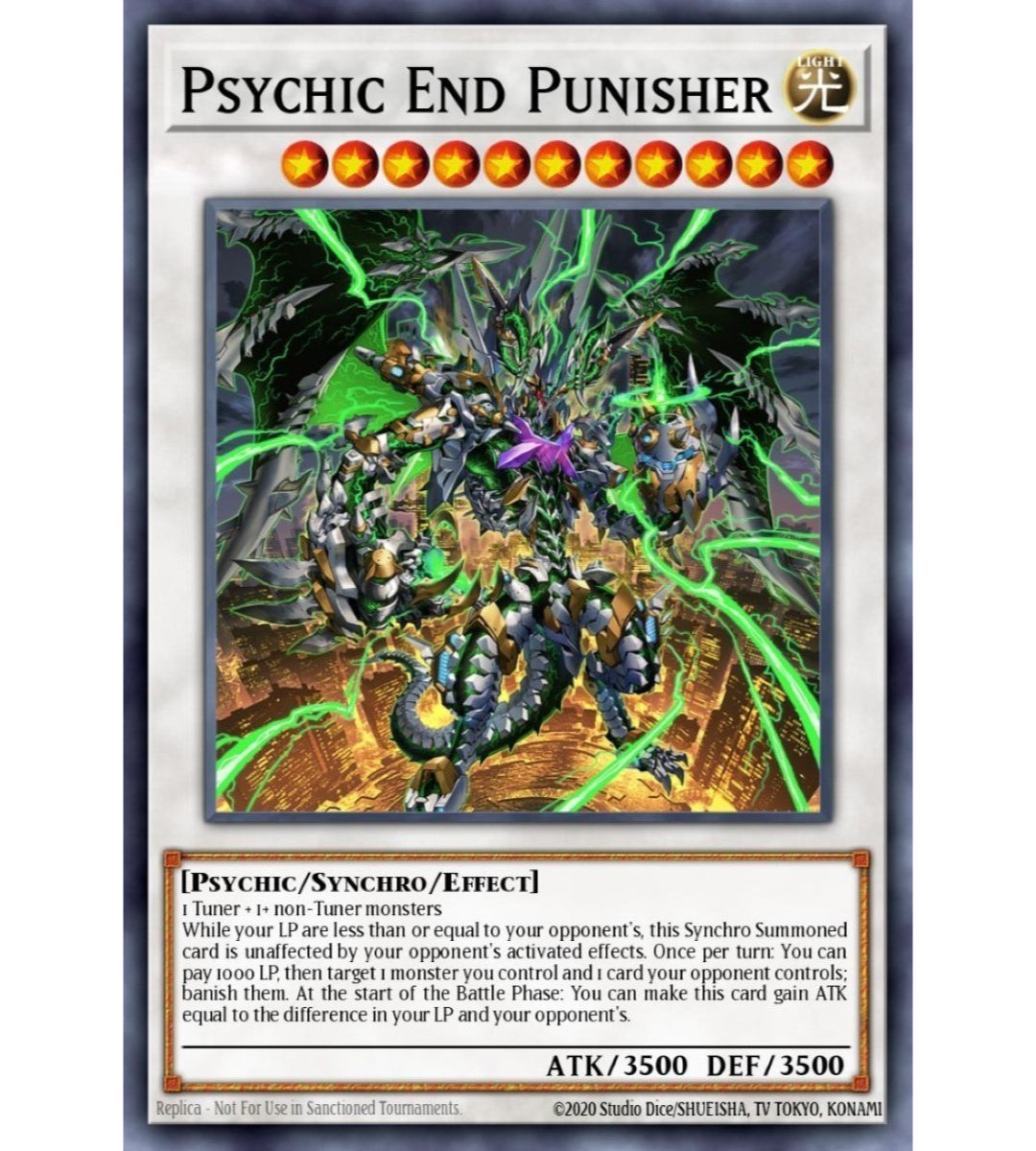 Psychic End Punisher Ultra Rare RA02-EN032