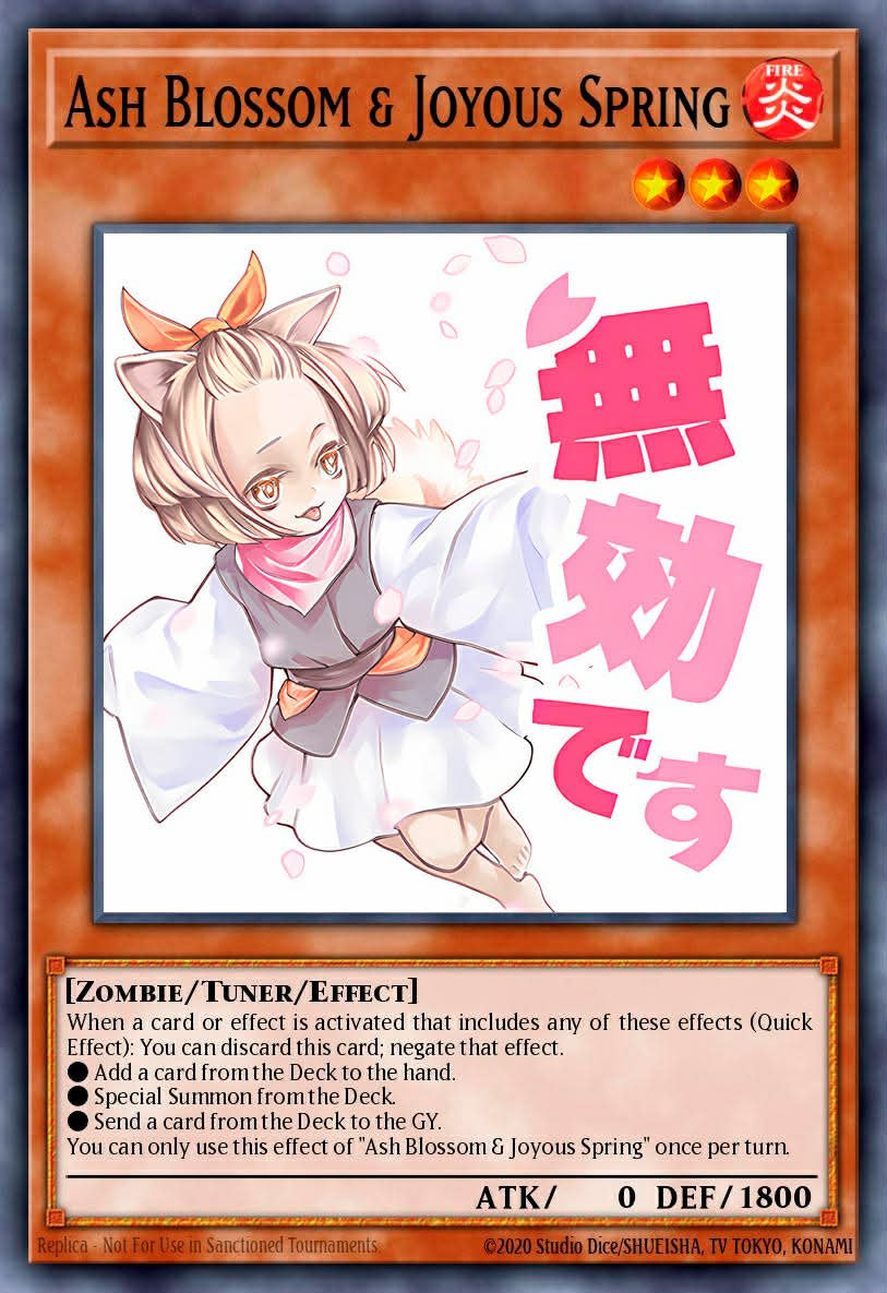 Ash Blossom & Joyous Spring - RA05-EN091 - Ultra Rare