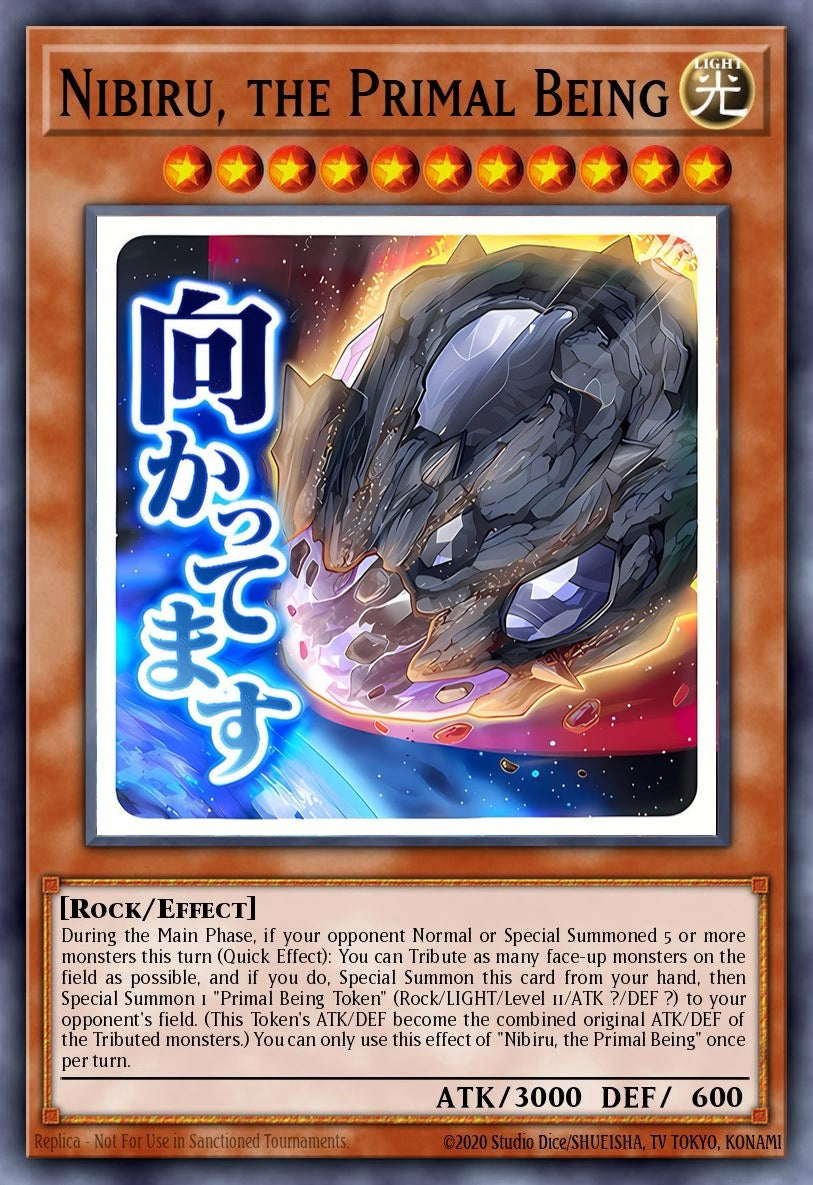 Nibiru, the Primal Being - RA05-EN094 - Starlight Rare