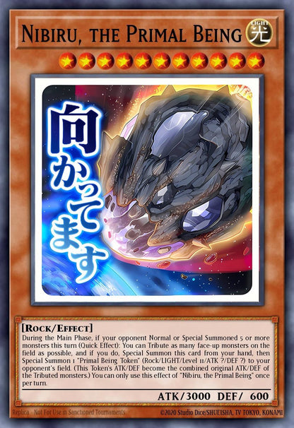 Nibiru, the Primal Being - RA05-EN094 - Starlight Rare