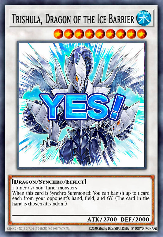 Trishula, Dragon of the Ice Barrier - RA05-EN101 - Ultra Rare