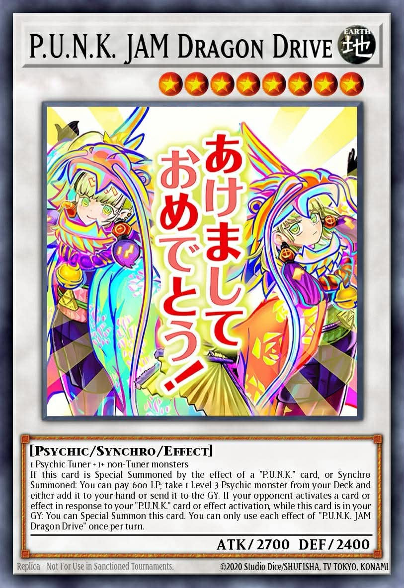 P.U.N.K. JAM Dragon Drive - RA05-EN102 - Ultra Rare