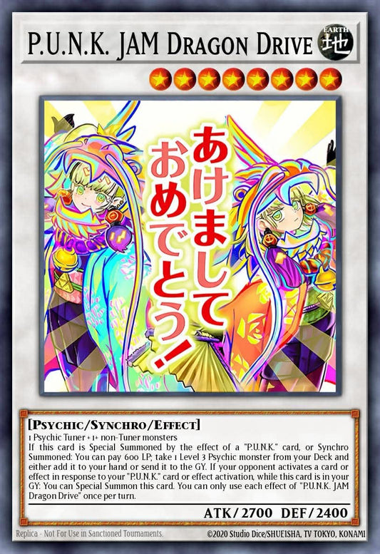 P.U.N.K. JAM Dragon Drive - RA05-EN102 - Ultra Rare