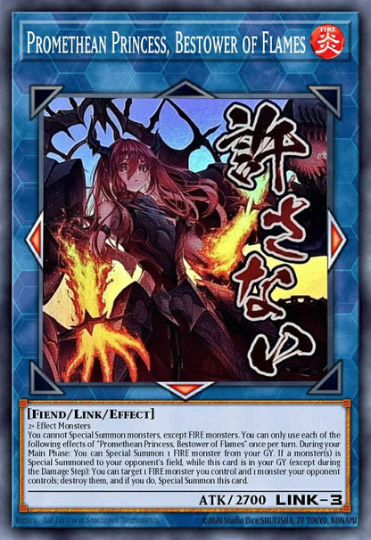 Promethean Princess, Bestower of Flames - RA05-EN107 - Ultra Rare