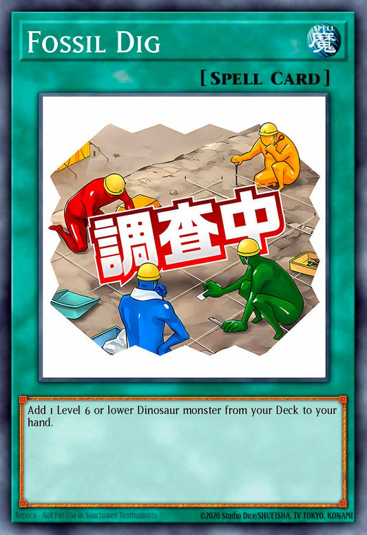 Fossil Dig - RA05-EN116 - Ultra Rare