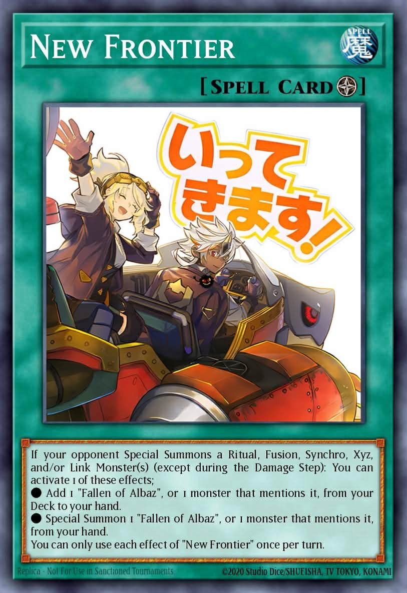 New Frontier - RA05-EN121 - Starlight Rare