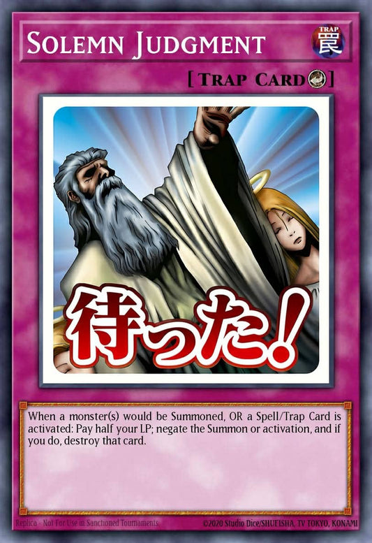 Solemn Judgment - RA05-EN124 - Starlight Rare